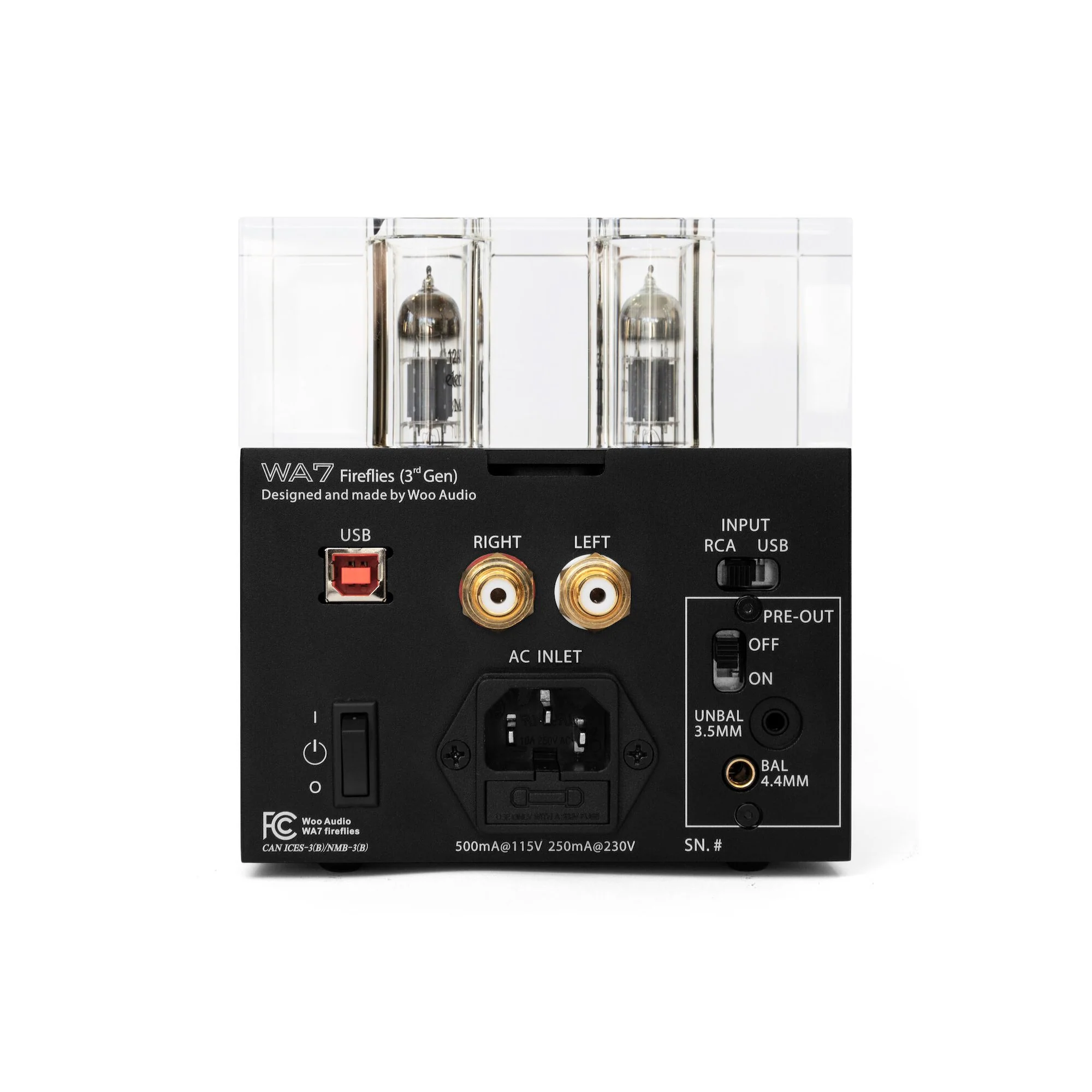 Woo Audio WA7 Fireflies 3rd Generation DAC & Headphone Amplifier - GreshamTech