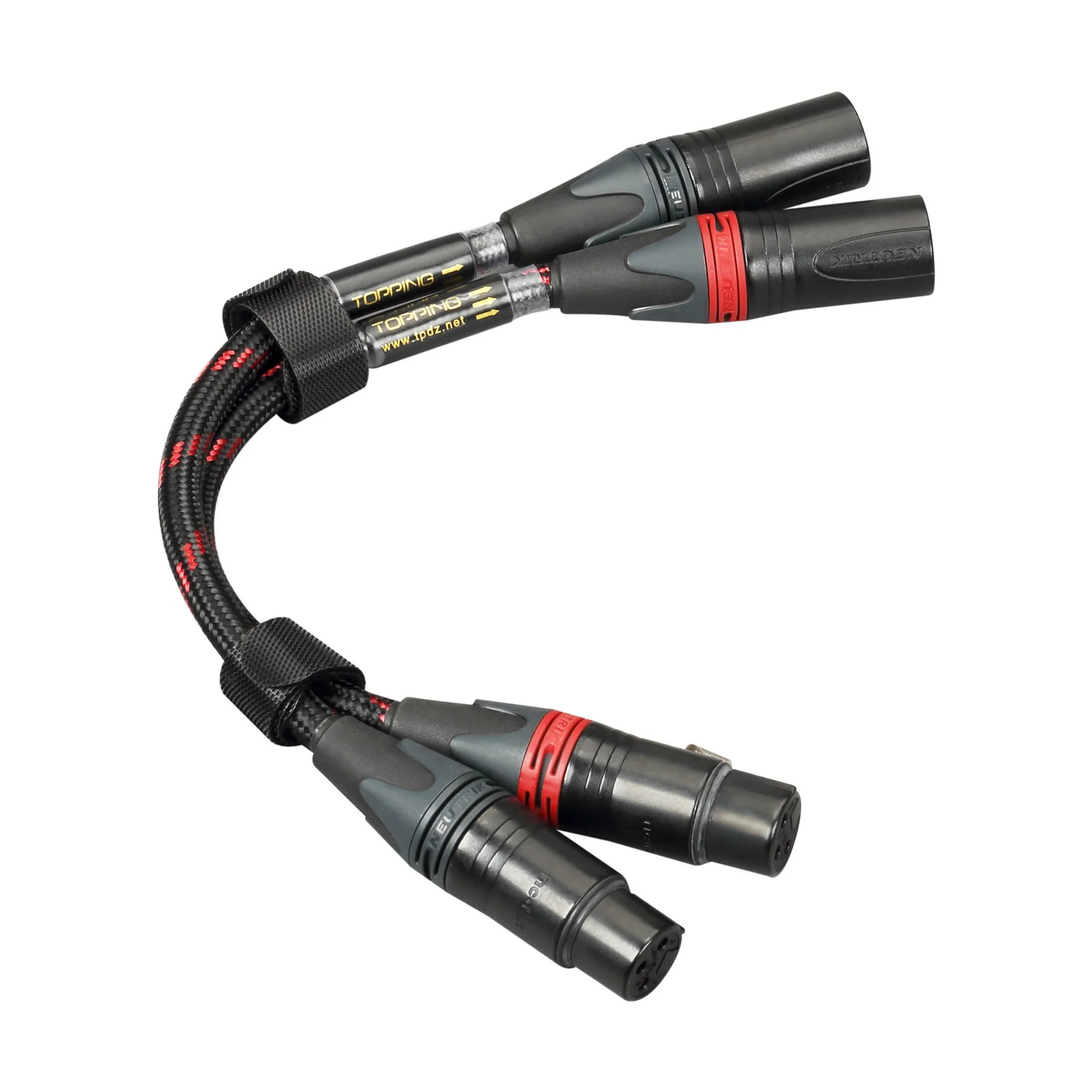 Topping TCX1-25 XLR Cable Pair - GreshamTech
