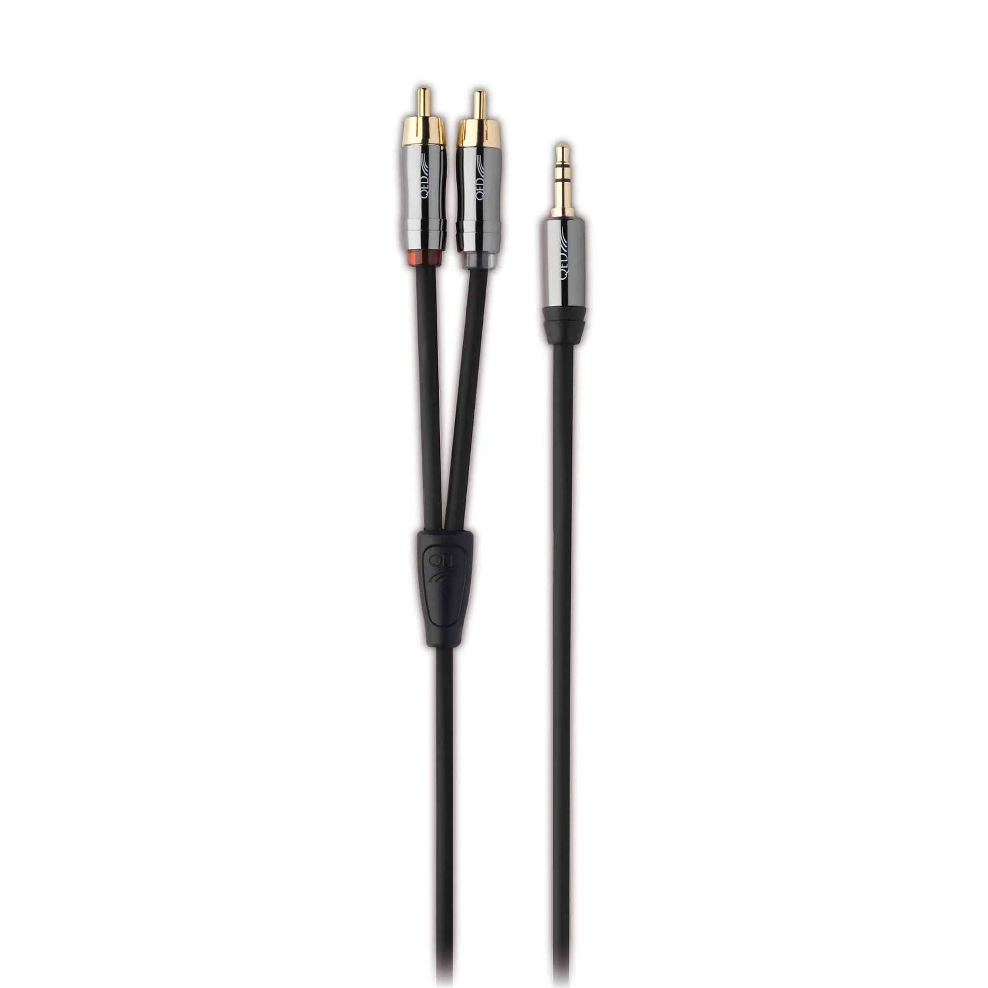 QED Performance Audio J2P Graphite 2/RCA to M/3.5mm - GreshamTech