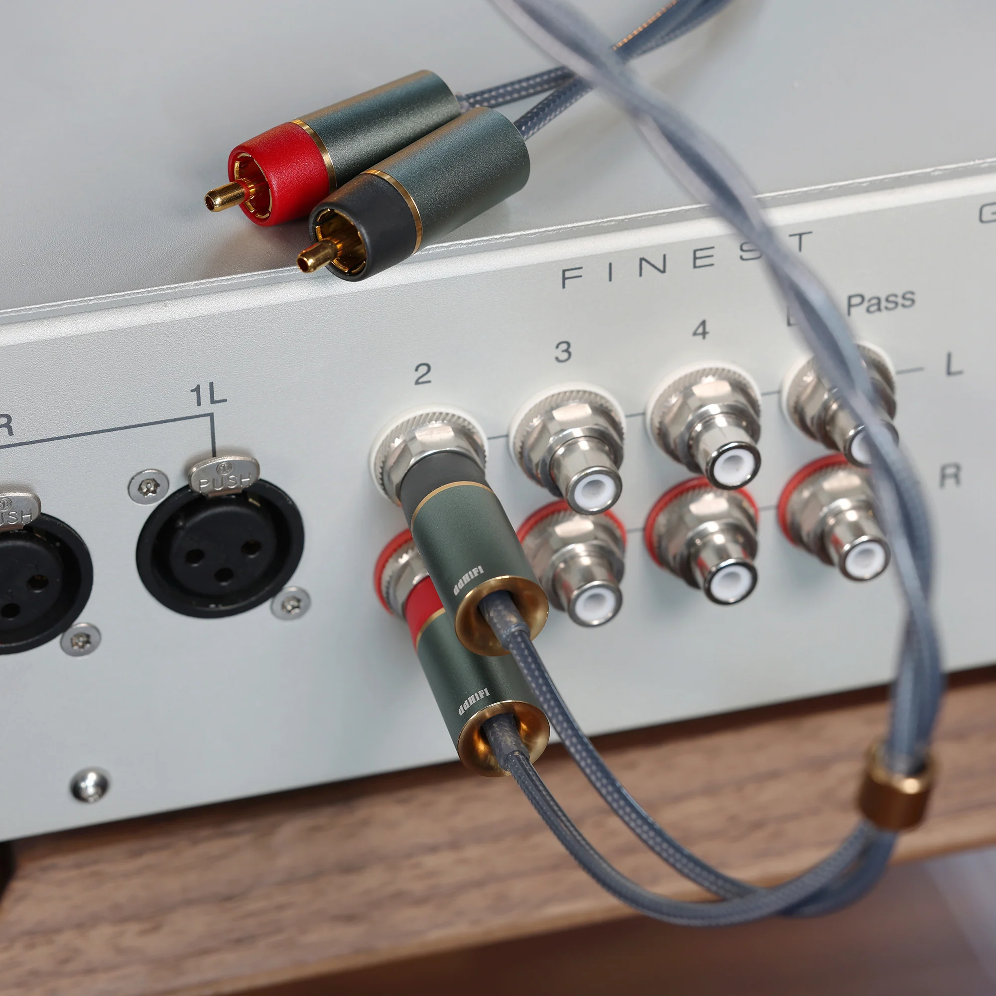 ddHiFi RC Series Shielded Silver RCA Interconnect Cable - GreshamTech