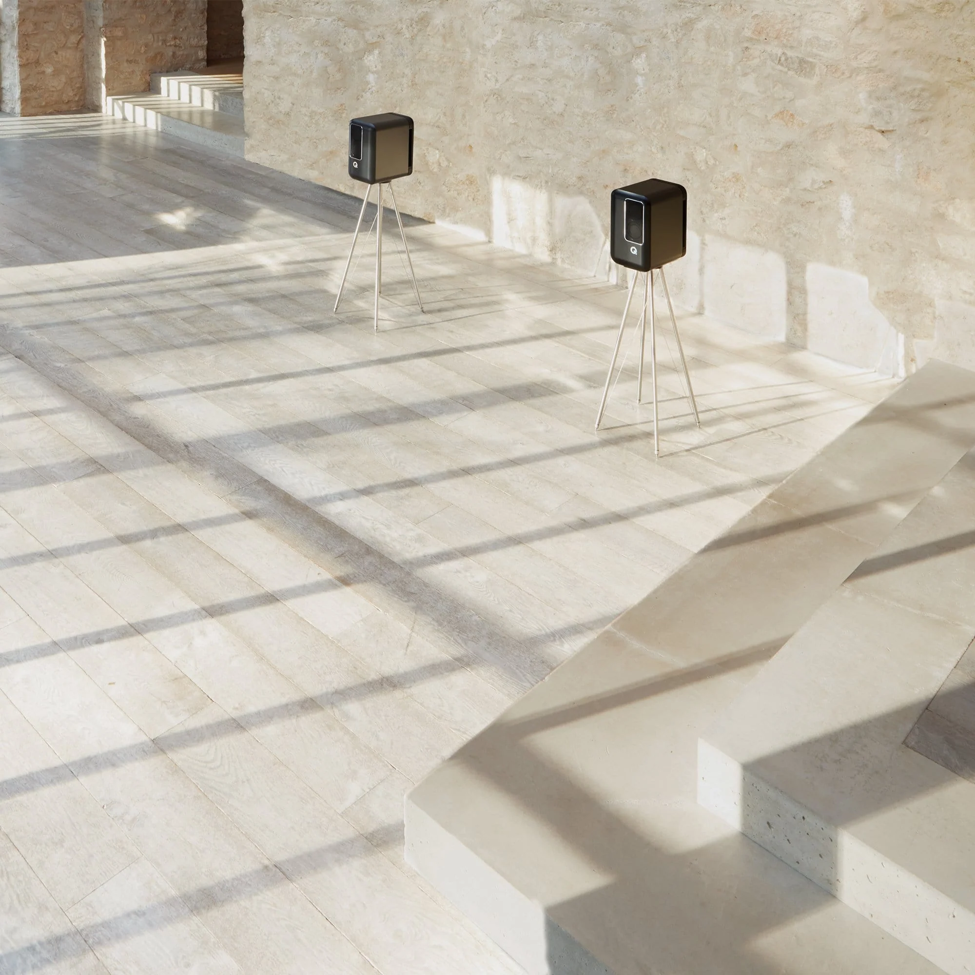 Q Acoustics Q Active 200 High-resolution Wireless Audio System Google Edition - GreshamTech