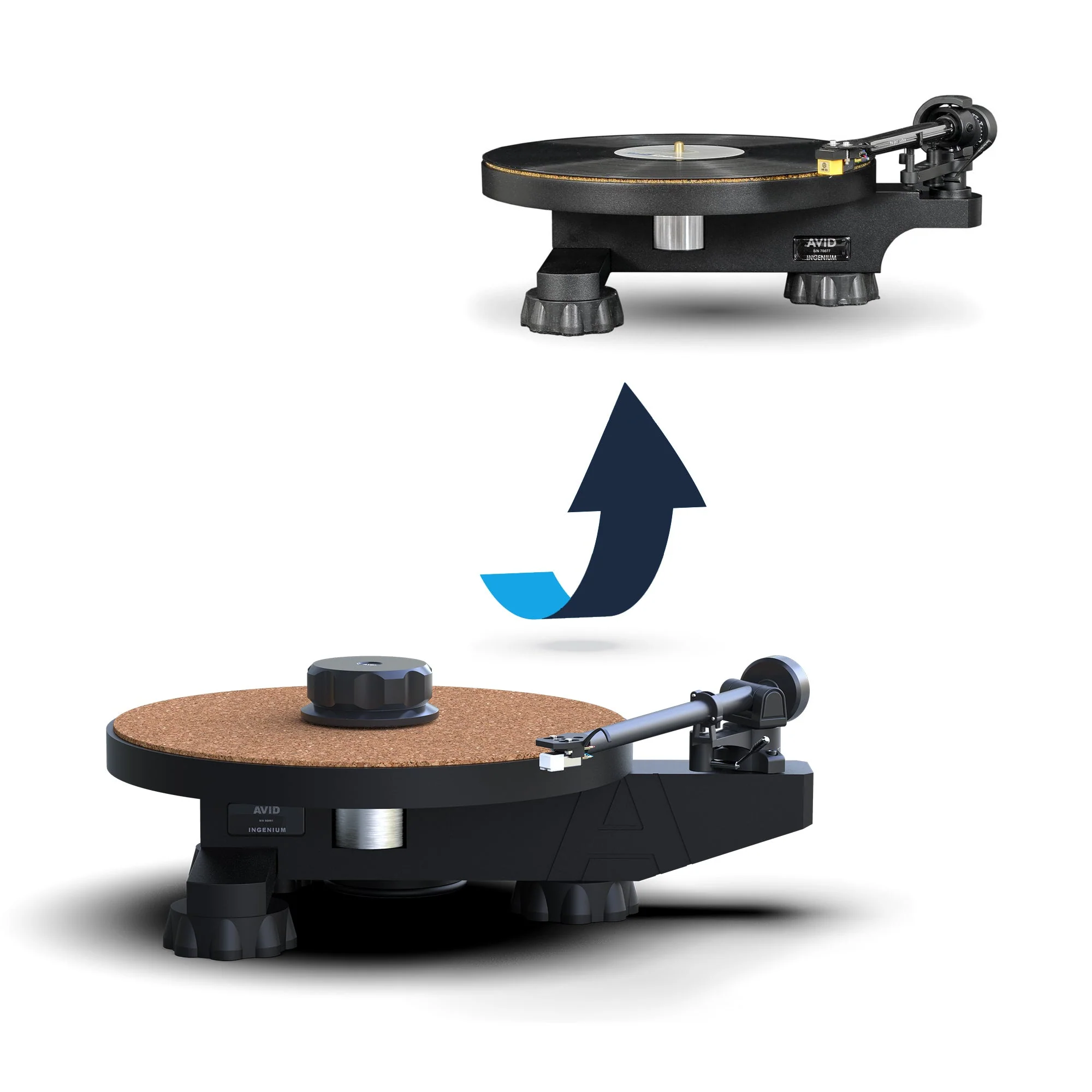 AVID HIFI Ingenium Metal Platter Upgrade - GreshamTech