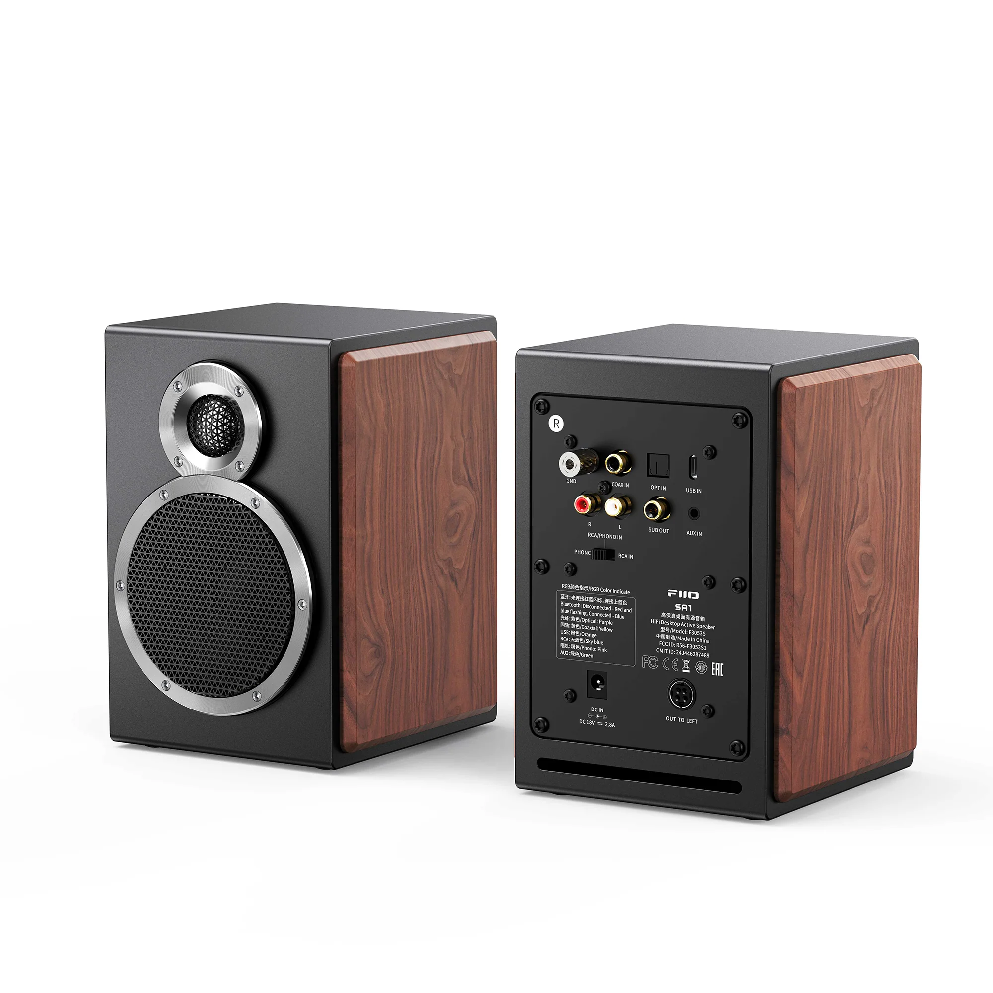FiiO SA1 Active Desktop Speakers - GreshamTech