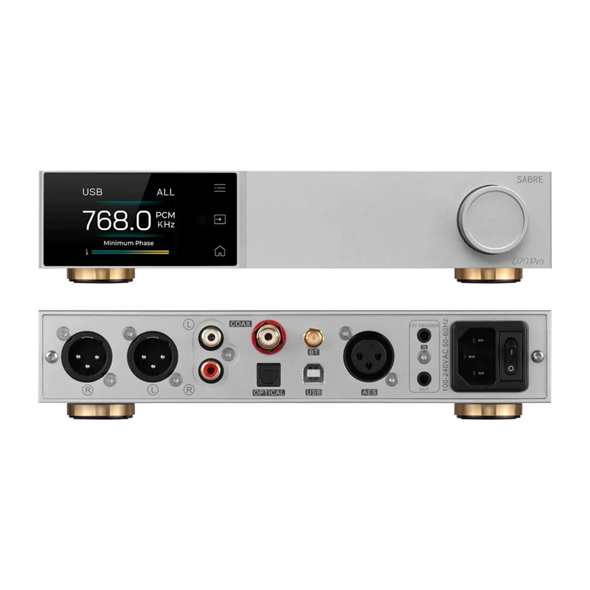 Topping D70 Pro SABRE Fully Balanced DAC - GreshamTech