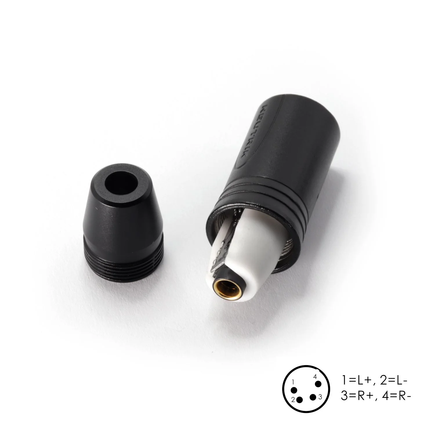 ddHiFi XLR44B XLR 4 Pin to 4.4mm Balanced Adapter - GreshamTech