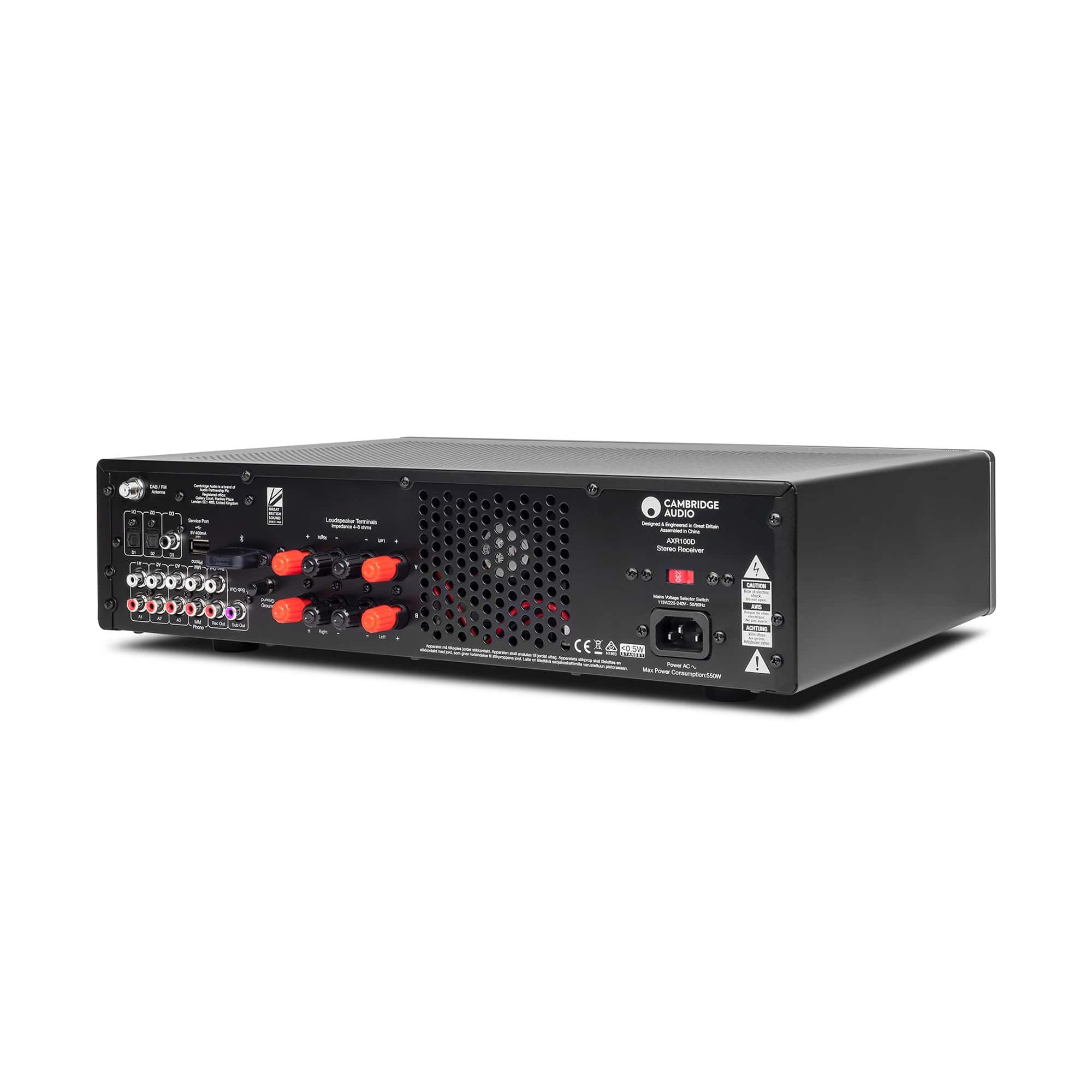 Cambridge Audio AXR100D Stereo Receiver with DAB+ - GreshamTech