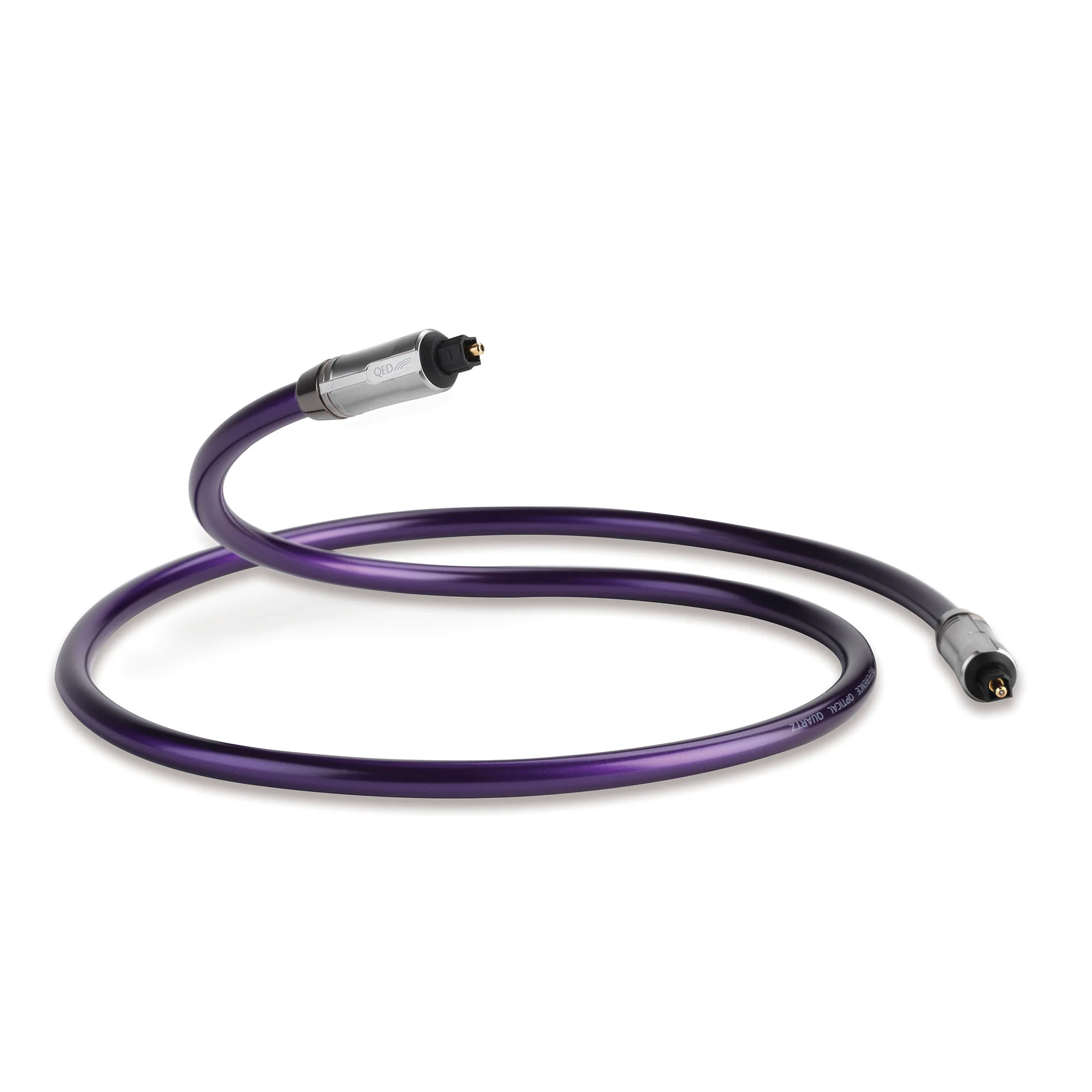 QED Reference Optical Quartz Toslink Cable - GreshamTech
