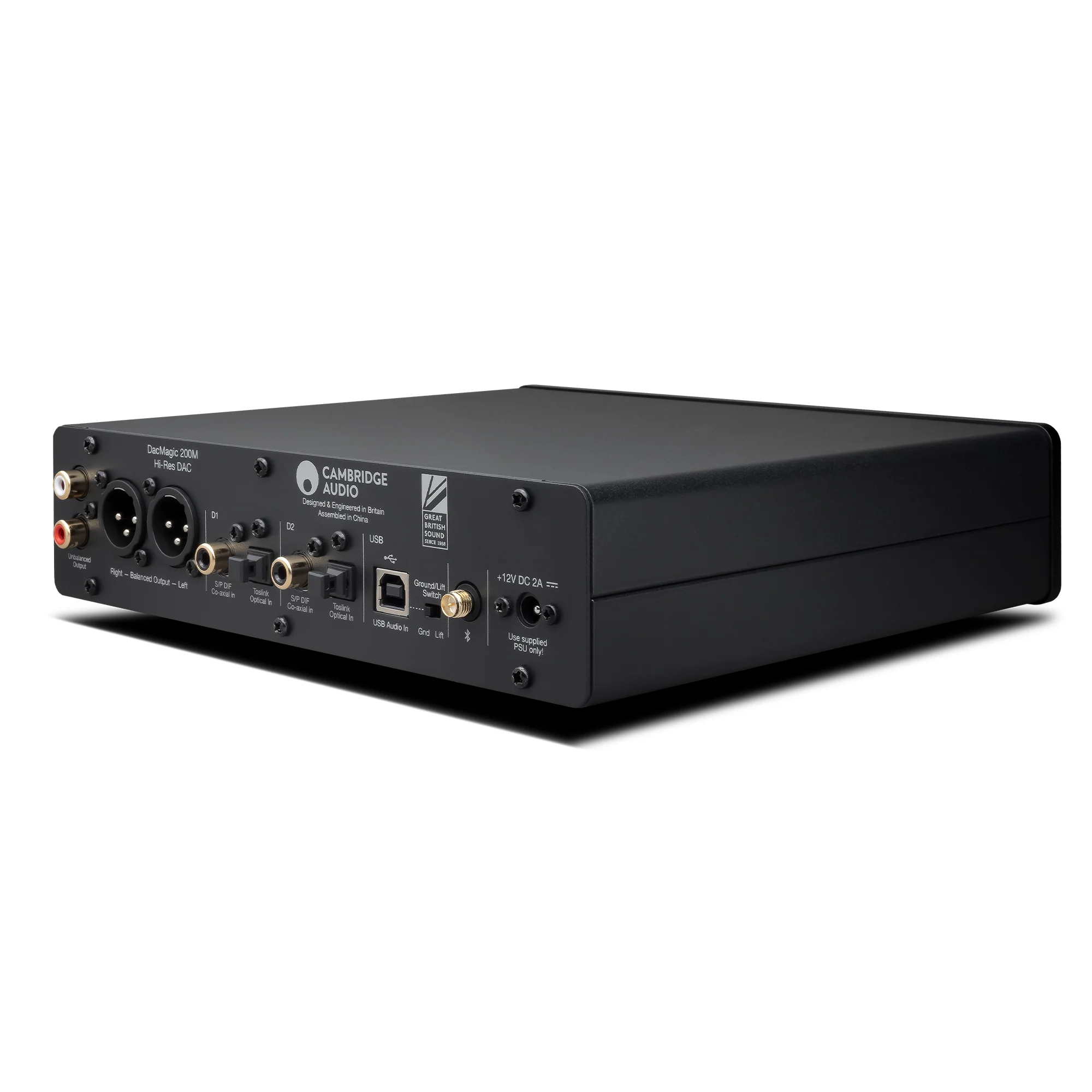 Cambridge Audio DacMagic 200M Black Edition Digital To Analogue Converter - GreshamTech