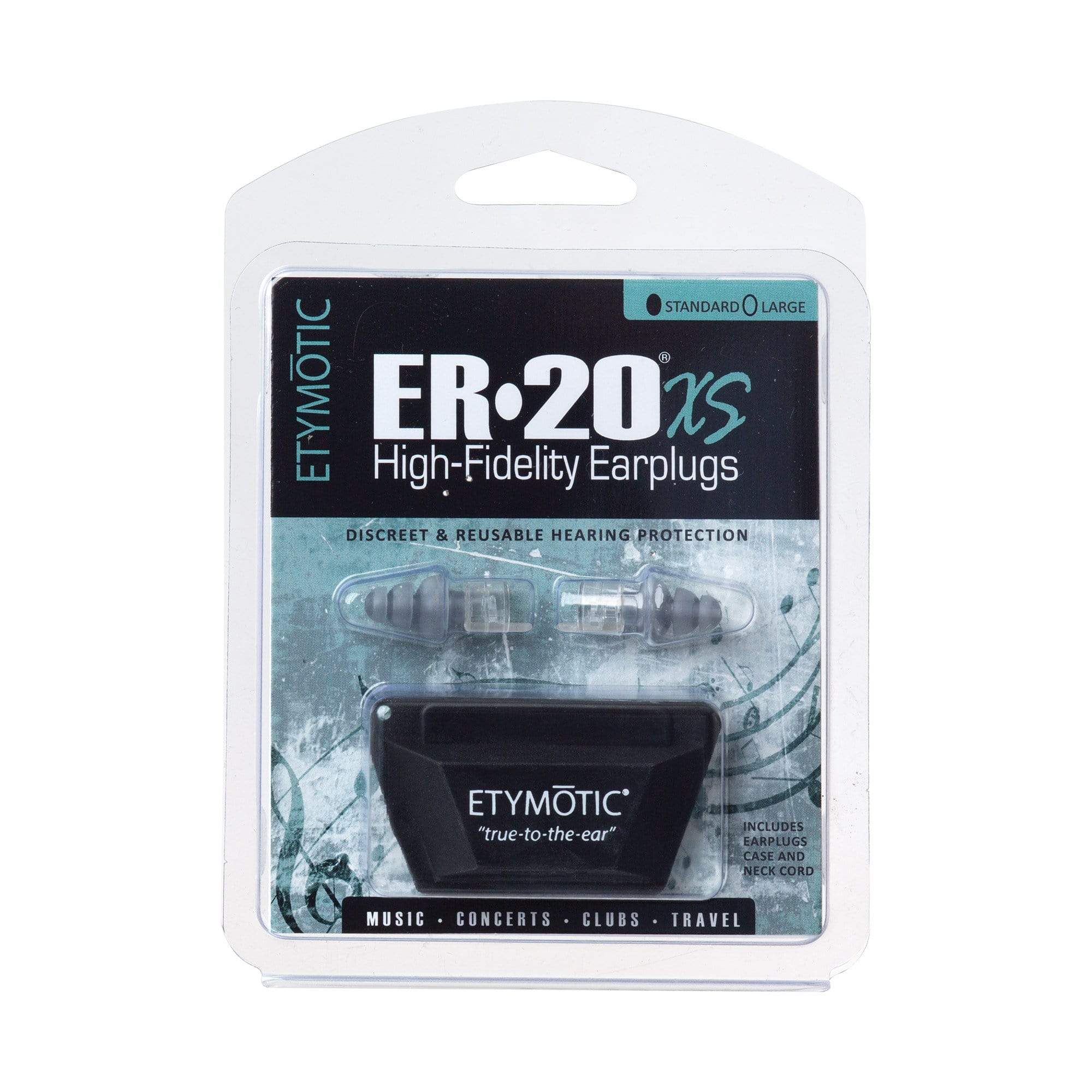 Etymotic ER•20XS High-Fidelity Earplugs - GreshamTech