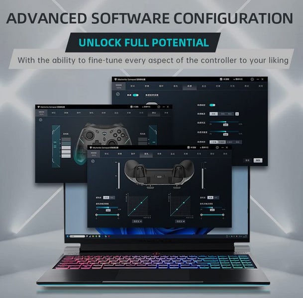 G5 Pro Max Gaming Controller Joystic Remote 2.4G / Bluetooth / Wired Xbox PS5 - GreshamTech