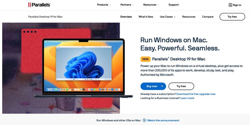 Parallels Desktop 19 for mac / Pro Edition forever license ( Genuine ) 0544 - GreshamTech
