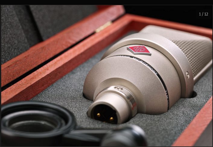 NEUMANN TLM103 LARGE-DIAPHRAGM CONDENSER MICROPHONE (NICKEL) Brand New - GreshamTech