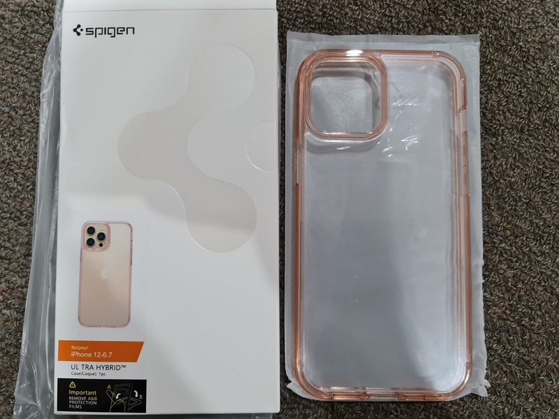 Spigen iPhone 12 Pro Max / 12Pro Max (6.7) Ultra Hybrid Case Pink (0244) - GreshamTech