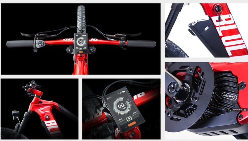 BLULANS S6 Fully carbon fiber E-Bike High End (500W motor, 576Wh battery) New - GreshamTech