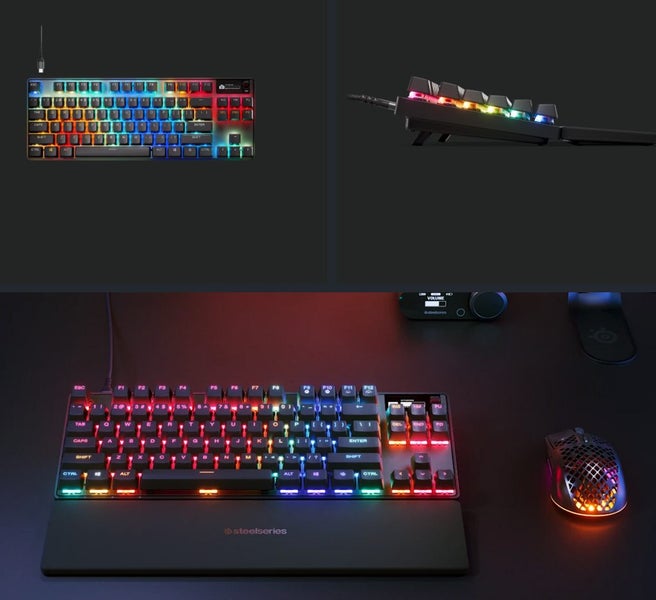 SteelSeries Apex Pro TKL Gen3 2025 Wired Keyboard Ten Key Less like new Gen3 - GreshamTech