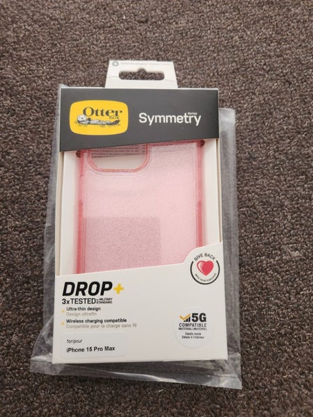iPhone 15 Pro Max 15Pro Max otterbox Symmetry Case (0406) Shiny Pink - GreshamTech