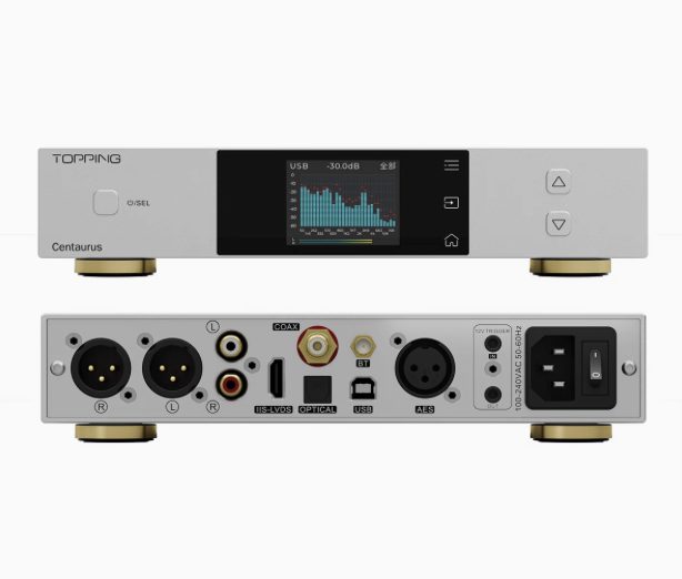 TOPPING Centaurus R2R DAC Music Player high fidelity Brand New - GreshamTech