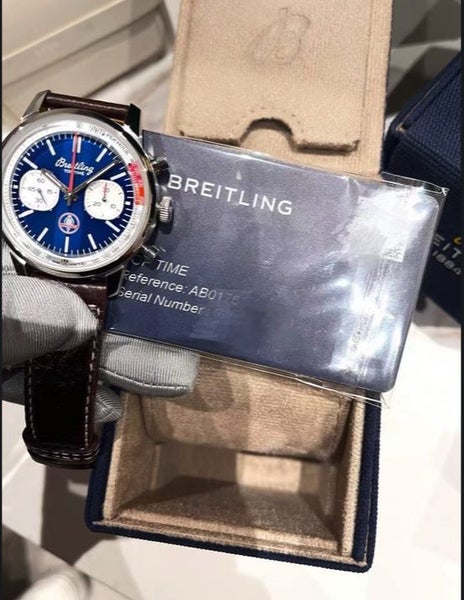 Breitling Top Time B01 Shelby Cobra 41mm AB01763A1C1X1 Watch Like New - GreshamTech