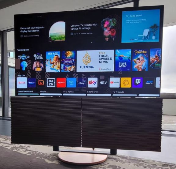 B&O Beovision Harmony TV 65 inch 4K OLED with Home Speaker Brand New - GreshamTech