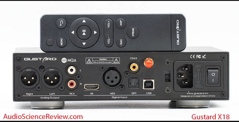 GUSTARD X18 DAC MQA ES9038 PRO DAP Music Player Brand New - GreshamTech