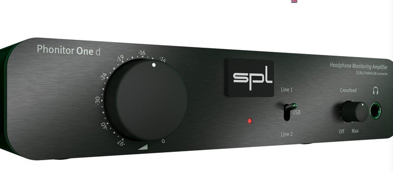 SPL Phonitor One D Headphone Monitor Amp Preamp Amplifier Brand New - GreshamTech