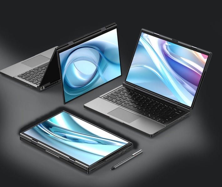 GPD DUO 13.3x2 OLED Touch screen AMD AI HX370 Laptop Tablet Brand New 32GB+1TB - GreshamTech