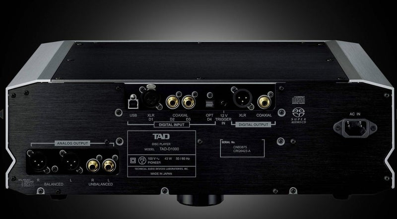 TAD D1000MK2 Disc Player Player DAC High Fidelity Brand New - GreshamTech
