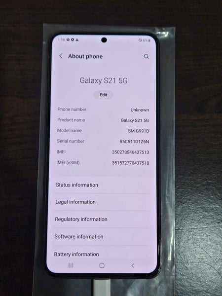 Samsung S21 5G 8+128GB Used condition 0838 - GreshamTech