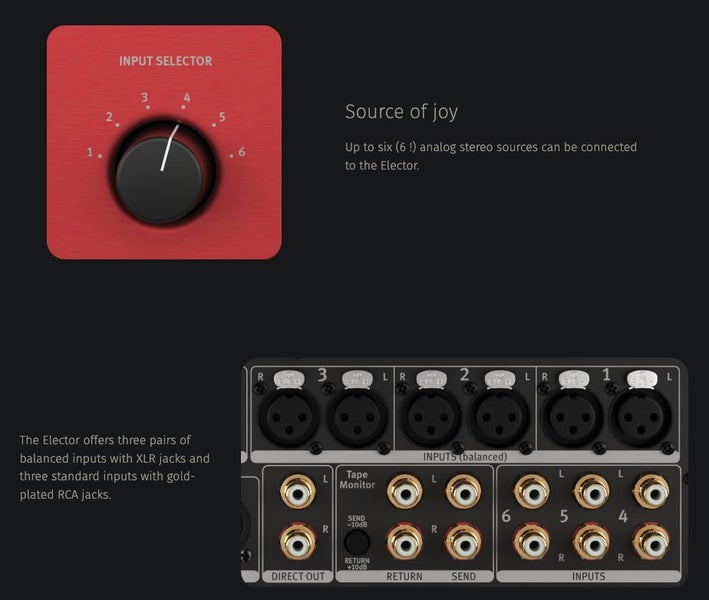 SPL Elector Analog Balanced Headphone Amp/Preamp Amplifier Brand New - GreshamTech