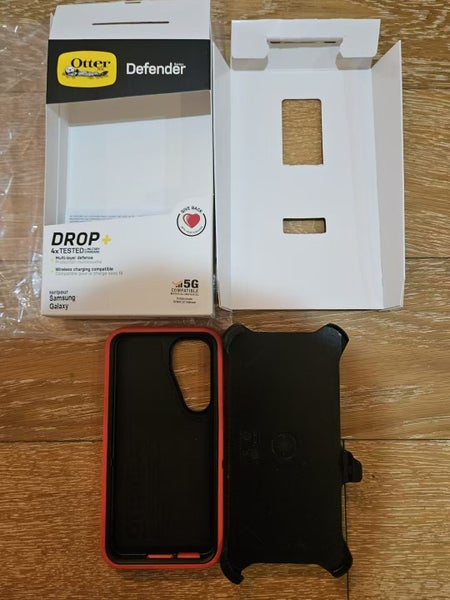 Samsung S25+ Plus / S25Plus / S25 Plus 5G Otterbox Defender Case Red (0810) - GreshamTech