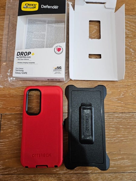 Samsung S24 FE / S24FE otterbox Case Red (0787) - GreshamTech