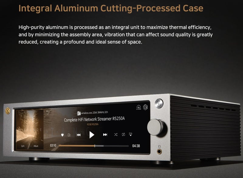 HiFi Rose RS250A DAC DAP high fidelity Streamer Digital Network Player Brand New - GreshamTech