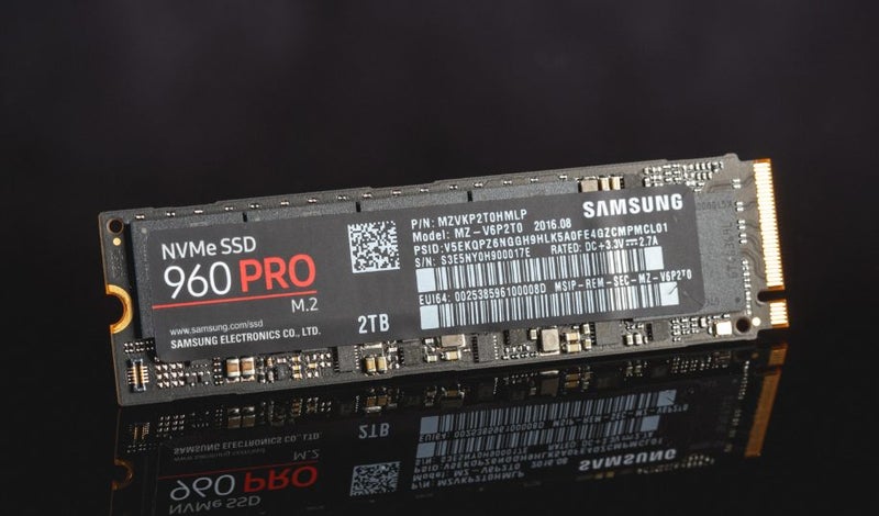 Samsung 960 Pro 2TB MLC NVME M.2 SSD storage Good condition - GreshamTech