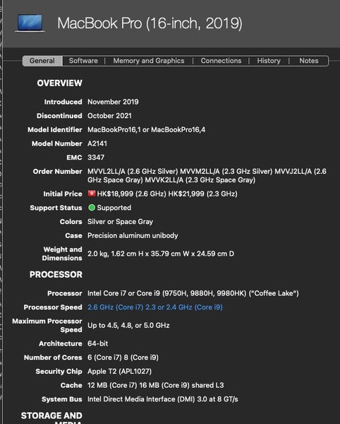 Macbook Pro 16'' A2141 2019 screen protector plastic - GreshamTech