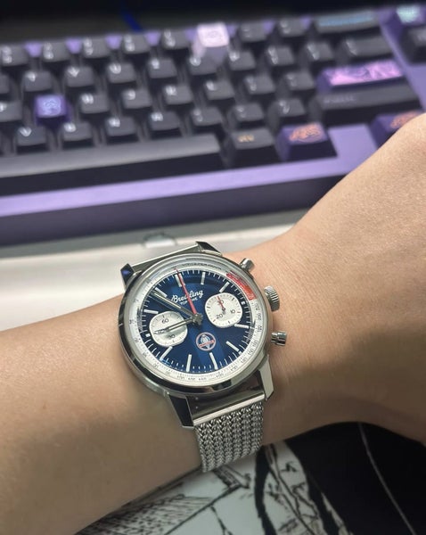 Breitling Top Time B01 Shelby Cobra 41mm AB01763A1C1X1 Watch Like New - GreshamTech