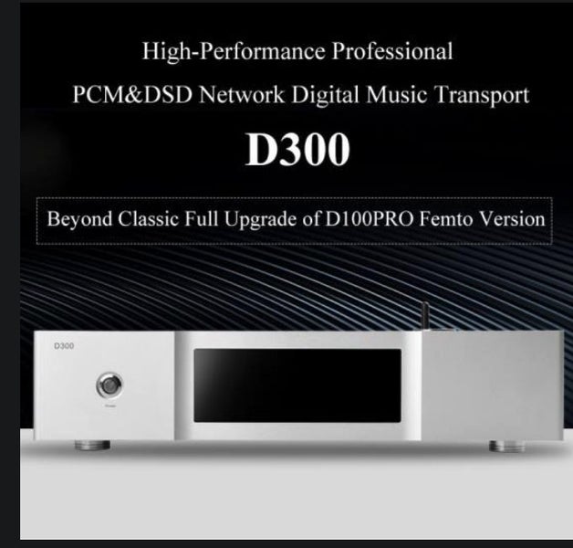 SOUNDAWARE D300 Digital Player Streamer Roon DAC DAP high fidelity Brand New - GreshamTech