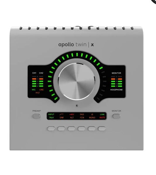 UNIVERSAL AUDIO APLTWXD-HE APOLLO TWIN X DUO AUDIO INTERFACE DUO Brand New - GreshamTech