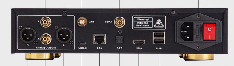 HX Melody X30 Digital Ehternet Streaming Player DAP DAC AK4493x2 Brand New - GreshamTech