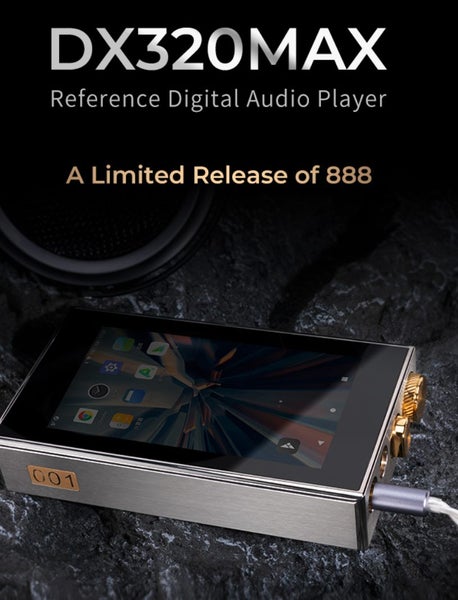 iBasso DX320 Max DAC DAP Music Player high fidelity DSD BD34301x4 Brand New - GreshamTech