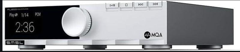 SMSL S.M.S.L PL200 MQA CD Player DAC AK4499EX DSD512 Bluetooth LDAC Aptx-HD New - GreshamTech
