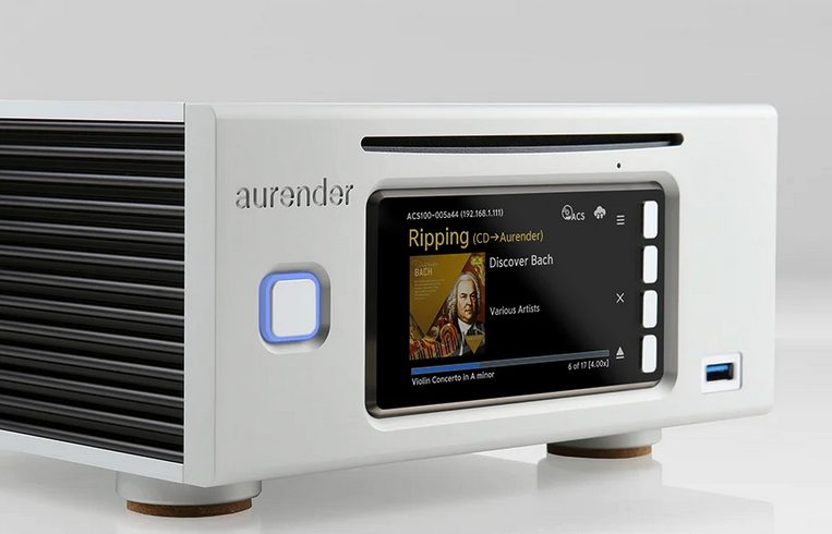 Aurender ACS100 Flagship Digital Music Player Streamer CD Ripper Brand New - GreshamTech