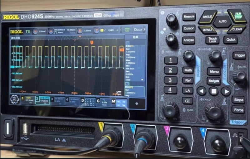 Rigol DHO-924S Oscilloscope 250Mhz / 4 Channels Brand New - GreshamTech
