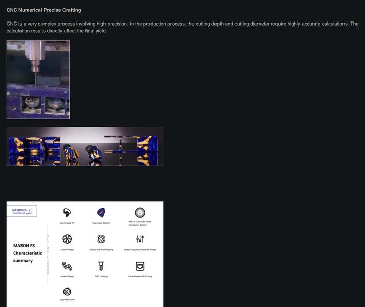 Unique Melody Mason Fabled Sound FS high-end Earphones High fedility IEM New - GreshamTech