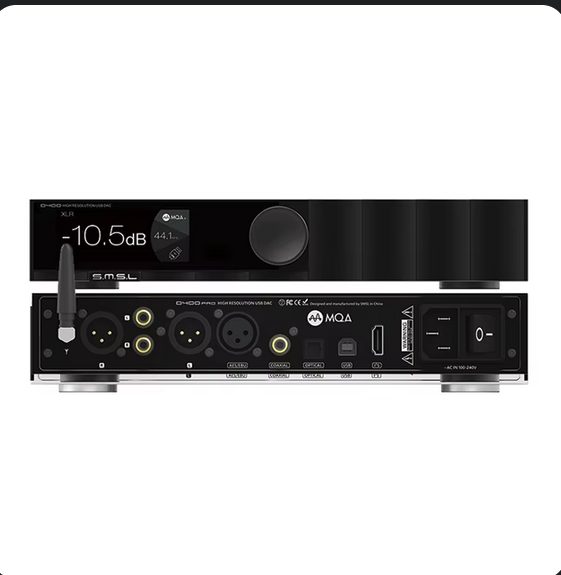 SMSL S.M.S.L Audio D400 Pro / D400Pro Audio high fidelity DAC DAP AK4499 New - GreshamTech