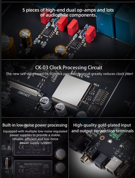 SMSL S.M.S.L Audio D400 Pro / D400Pro Audio high fidelity DAC DAP AK4499 New - GreshamTech