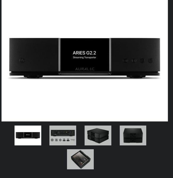 AURALIC ARIES G2.2 Music Streamer Network DAC DAP High fidelity player Brand New - GreshamTech