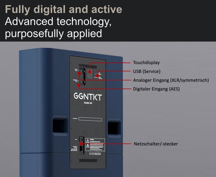 GGNTKT M3 Floorstanding Floor speaker Brand New (Pair - GreshamTech