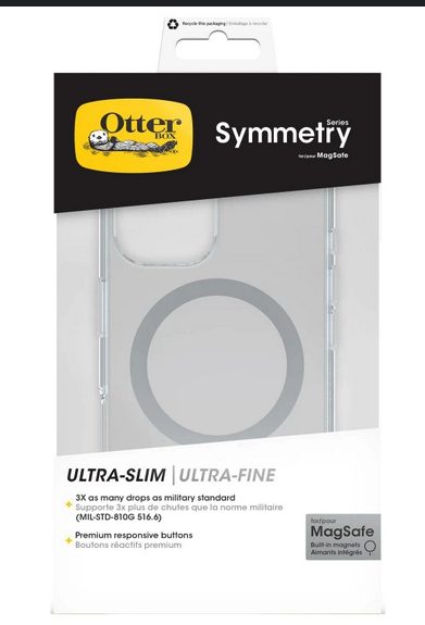 iPhone 16 otterbox Symmetry+ Plus Clear Magsafe Case (0755.1) - GreshamTech