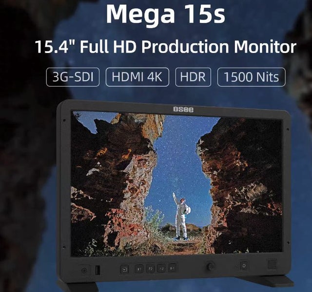 OSEE Mega 15S 15.4'' / 21.5'' Self-Calibration Production Monitor SDI Brand New - GreshamTech