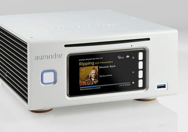 Aurender ACS100 Flagship Digital Music Player Streamer CD Ripper Brand New - GreshamTech